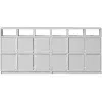 Muuto Stacked Configuration 1 Senkki - Sivupöydät & Apupöydät Pu-lakattu Rakennekuitulevy Harmaa - STSBDC102