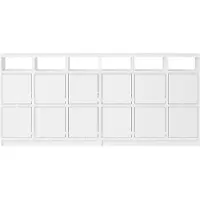 Muuto Stacked Configuration 1 Senkki - Sivupöydät & Apupöydät Pu-lakattu Rakennekuitulevy Valkoinen - STSBDC104