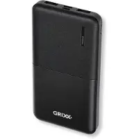 Philips Grixx Powerbank 10000mAh Micro USB &amp; USB-C Black