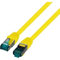 SecurityNET Patchcord S/ftp Cat.6a 5m Lszh keltainen