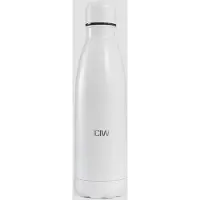 ICANIWILL Water Bottle Stainless Steel 500ml White