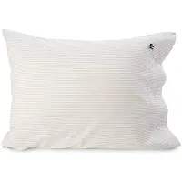 Lexington Home Pin Point Gray/White Pillowcase - White - 50X60CM