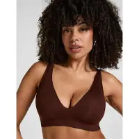 Hunkemoller Rintaliivi 'Super Comfort' ruskea