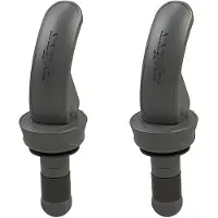 Zyliss - Pullon Suljin 10,6 cm 2 kpl Harmaa