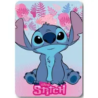 Lilo & Stitch Fleece Blanket - Pink - ONE SIZE