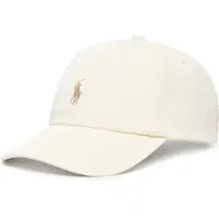 Ralph Lauren The Iconic Cotton Chino Ball Cap - White - ONE SIZE