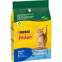 Friskies 2x3kg Sterilized Cat lohi, tonnikala ja vihannekset PURINA