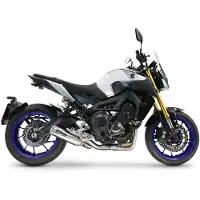 Gpr Exclusive M3 Inox Yamaha Mt-09 14-16 Homologoitu Täydellinen Linjajärjestelmä