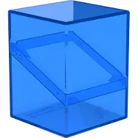 Ultimate Guard Boulder Deck Case 100+ Clear Sapphire