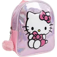 Hello Kitty holografinen reppu, 23 cm laukku