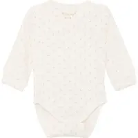 Fixoni Wrap Body Ls Rib - Cream - 50