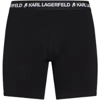 Karl Lagerfeld Bokserishortsit harmaa / musta