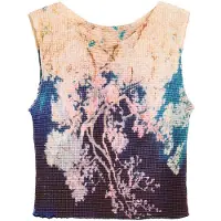 Desigual Toppi beige / marine / roosa