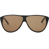 Karl Lagerfeld Aurinkolasit ' ELONGATED LOGO ' musta