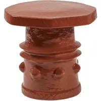 Serax Clara Side Table - Sivupöydät & Apupöydät Kivitavara Rust - B4625105-706