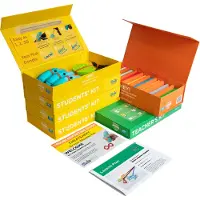 3Doodler MINT 3D Stift Schulset Start Learning Pack 12 Pens ab 6 Jahren (8SPSFULLED)
