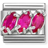 Nomination Composable Classic pinkki zirkonia pala 330329/22