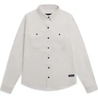 Bergans Women's Nordmarka Flannel Shirt Arctic White Pitkähihaiset kauluspaidat M
