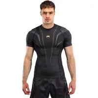 Venum Streamline Lyhythihainen Rashguard Musta Kulta