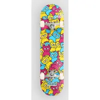 Meow Skateboards Sticker Pile CMYK 7.75" Complete multi Koko Uni