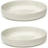 Serax Zuma lautanen syvä S Ø20,5 cm 2-pakkaus Salt