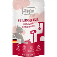 MjAMjAM 12x 125g Culinary Venison and Turkey on Fresh Cranberries Märkä kissanruoka