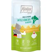 MjAMjAM Puriste 12 x 125 g - Chicks & Friends mehukas kana ja parsakaali