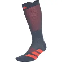 Adidas Urheilusukat 'Adizero' tummanharmaa / oranssinpunainen / valkoinen