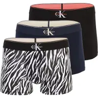 Calvin Klein Bokserishortsit marine / musta / valkoinen
