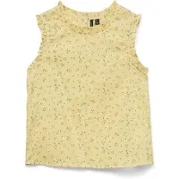 Vero Moda Vmtrine Sl Top Wvn Noos - Yellow - S