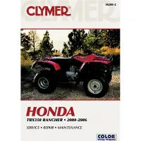 Haynes Publishing Group Honda TRX350 Rancher Series ATV (2000-2006) Service Repair Manual