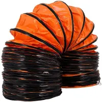 Vevor 10 m / 32 ft PVC-joustoletku 300 mm / 12 tuuman halkaisijalle, poistopuhaltimelle, PVC-kanaville