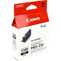 Canon PFI-5100-mustekasetti, 14.4 ml, valokuvamusta