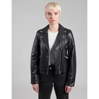 Jofama Kaley Leather Biker - Black - 32