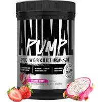 Animal , Pump Pre-Workout, Ei stimulaatiota, Dragon Berry, 15.52 oz (440 g)