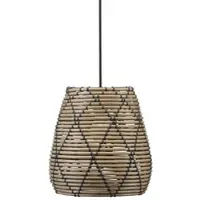 PR Home Lollo ulkovalaisin, luonnon rottinki, Ø 28 cm, Ruskea/ruoste, Synteettinen materiaali
