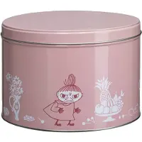 Martinex - Muumi Pinottava peltipurkki Pikku Myy 1,5 L Punainen