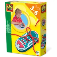 SES Creative - Opin solmimaan Kengännauhat - - OneSize - Lelut