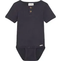 Minymo Body Ss Rib - Grey - 74