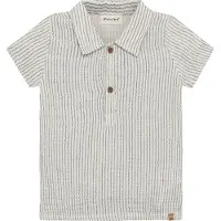Minymo Shirt Ss Y/D - Grey - 86