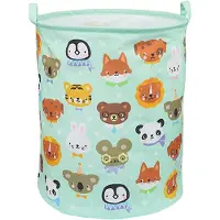 A Little Lovely Company Säilytyskori - 63 L - Animal Friends - - OneSize - Säilytykset