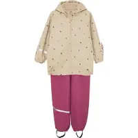 CeLaVi Rainwear Set - Aop - Beige - 90
