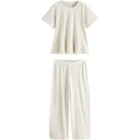 Next Pyjama kerma / tummabeige