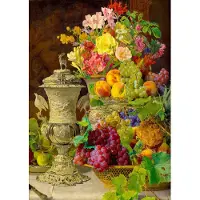 Enjoy Puzzle ENJOY Ferdinand Georg Waldmuller: Still Life with Fruits 1000p palapeli