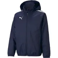Puma Takki All Weather Teamliga - Navy/musta Lapset, koko 152 cm