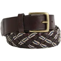 Gant Multicolor Braid Belt - Brown - 95