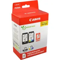 Canon Multipack PG-575 + CL-576 + 50 arkkia valokuvapaperi