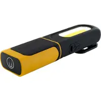 Schwaiger WLED0080, LED, IP43, Musta, Keltainen, Riippuva työvalo