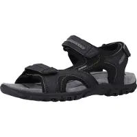 Geox Uomo Sandal Strada D - Black - 45