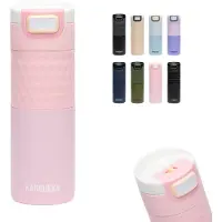 Kambukka Lämpömuki - Etna 500 ml Lukittava kansi, BPA-vapaa, Vaaleanpunainen Aura